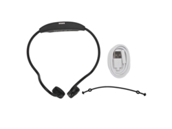 Auriculares De Conducción Ósea Bluetooth 5.3, Resistentes Al Agua Ipx8 Con Micrófono, Color Blanco, Ideales Para Dormir.