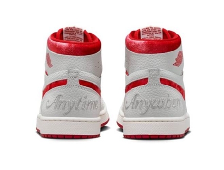 Botines NIKE Air Jordan 1 Zoom Air Comfort Blanco, Rojo (Tam: 36.5 eu)