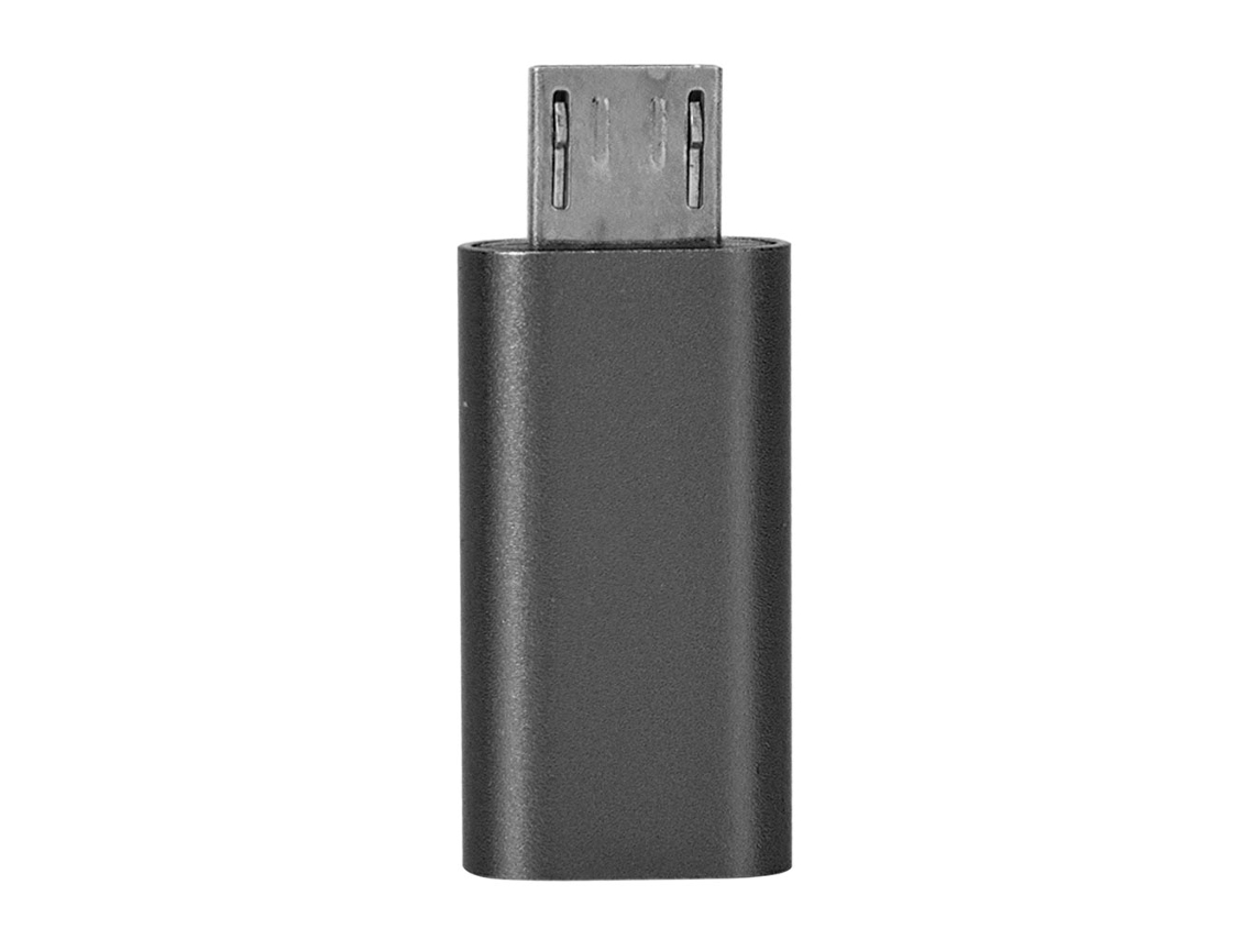 Adaptador Mini Portátil Lightning A Micro Usb De 8 Pines Para Galaxy Note 2/3/4 Negro