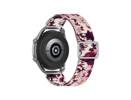 Correa de nailon ajustable 20mm para Samsung Galaxy Watch3 41mm/Watch Active - peonía