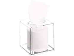 Porta Servilletas De Acrílico Transparente Cuadrado Para Dispensador De Toallas Faciales Cuarto Baño Sala Cocina