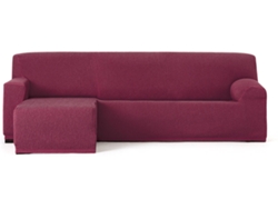 Funda de Chaise Longue Izquierda para Brazo Corto EYSA Premium Troya (310 x 170 x 110 cm - Poliéster - Burdeos)