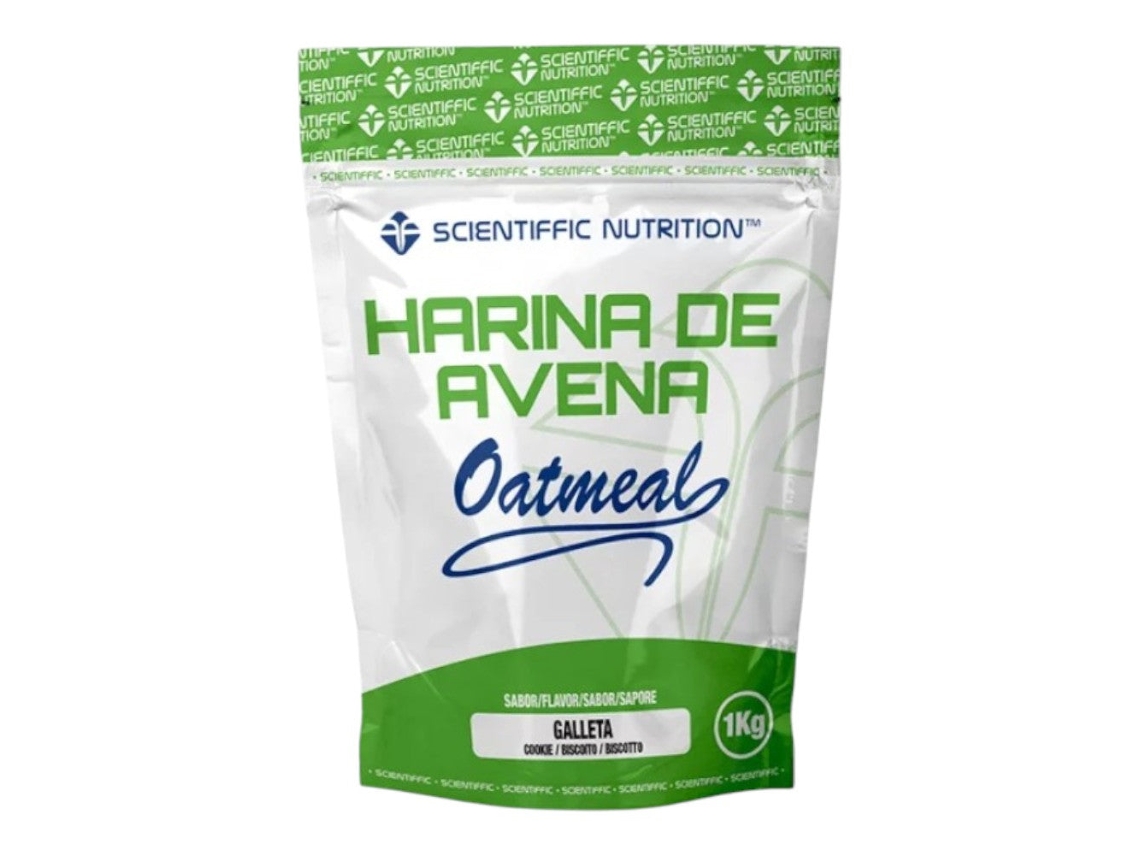 Harina de Avena Entera Micronizada 1 Kg Chocolate FITNESSZONE