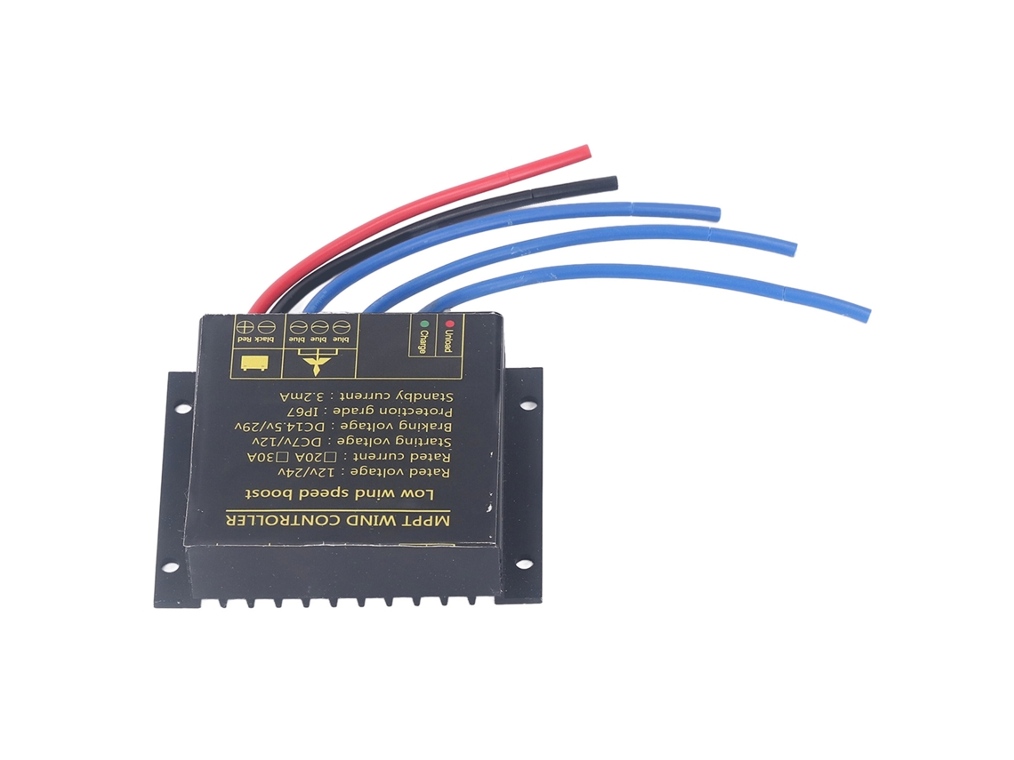 Controlador de turbina eólica MPPT 12V 24V Regulador de carga IP67 100W-600W