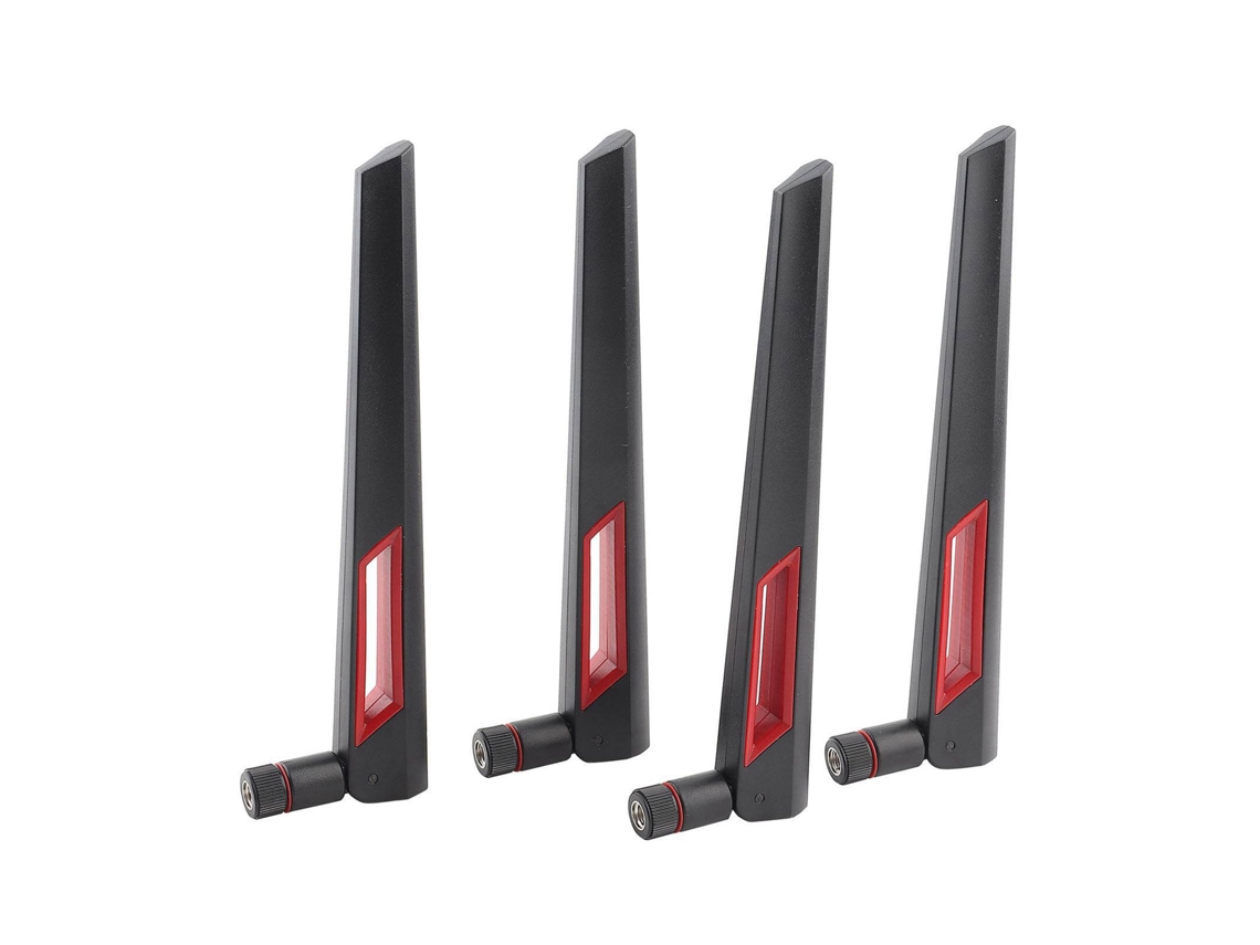 Antena Wireless 8dbi Para Roteador Asus Com Interface Rp-sma Suporta 2.4ghz-5ghz (4pcs)