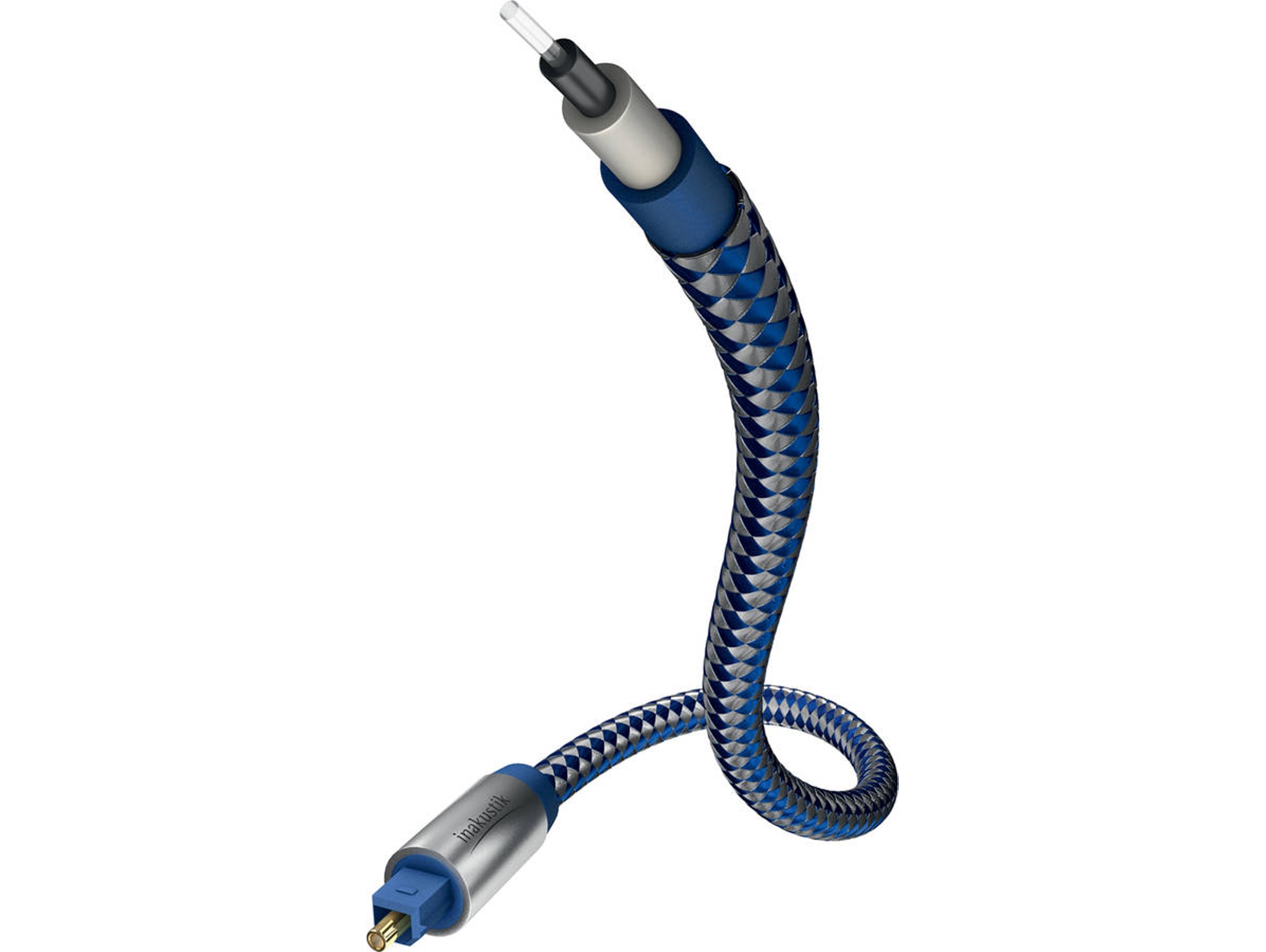 Cable de Fibra Óptica (1 m - Azul)