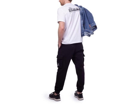 Camiseta de Hombre NAPAPIJRI Blanco (XS)