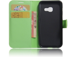 Funda Samsung Galaxy J4 Prime, J4+ Flip Verde
