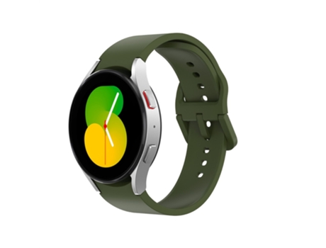 Correa de Silicona para Samsung Galaxy Watch 5 40mm/44mm/5 Pro 45mm/Watch4 40mm/44mm - verde intenso
