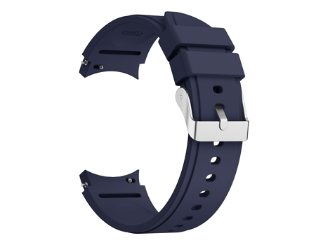 Correa de reloj inteligente para Samsung Galaxy Watch4 Classic 42 mm Correa de silicona (Azul medianoche)