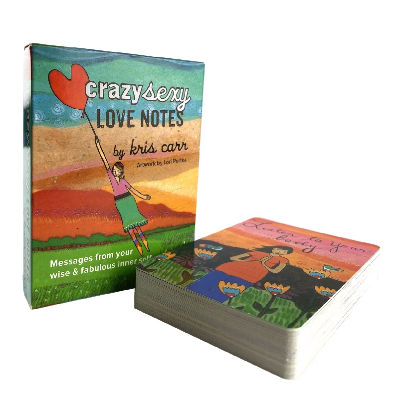 Juego De Mesa De Adivinación Y Profecías Con Cartas Oráculo Crazy Sexy Love Notes, Ideal Como Regalo.