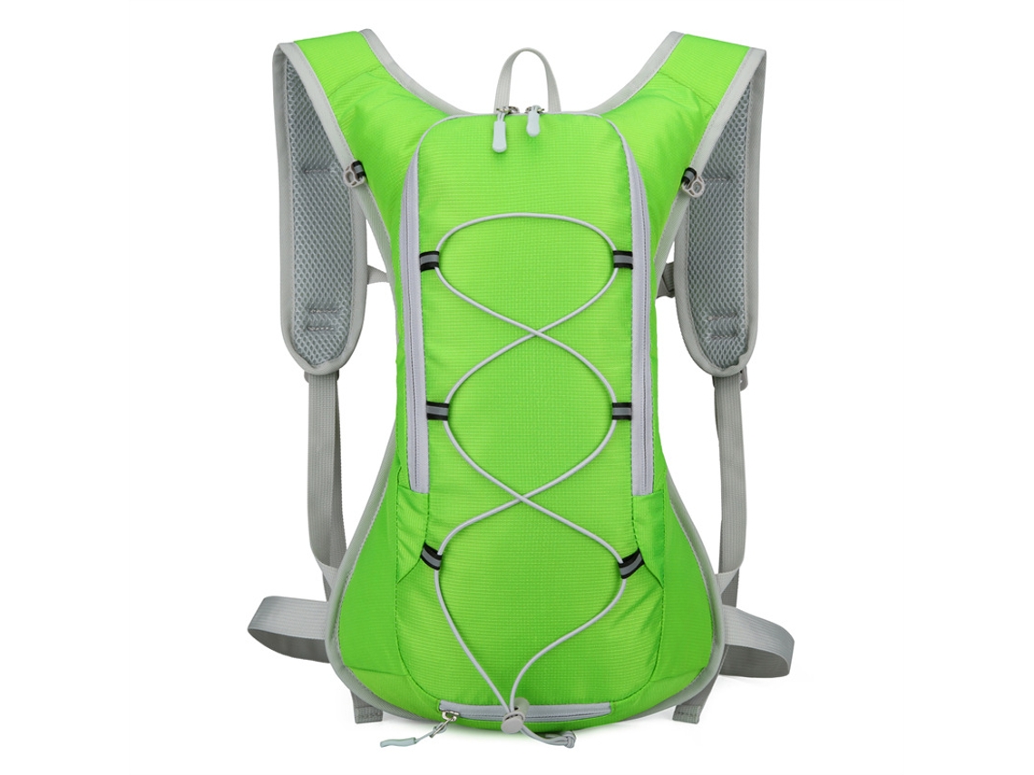 Mochila multifuncional y ligera para ciclismo e hidratación, ideal para senderismo y montañismo. Verde Hexinyigjly