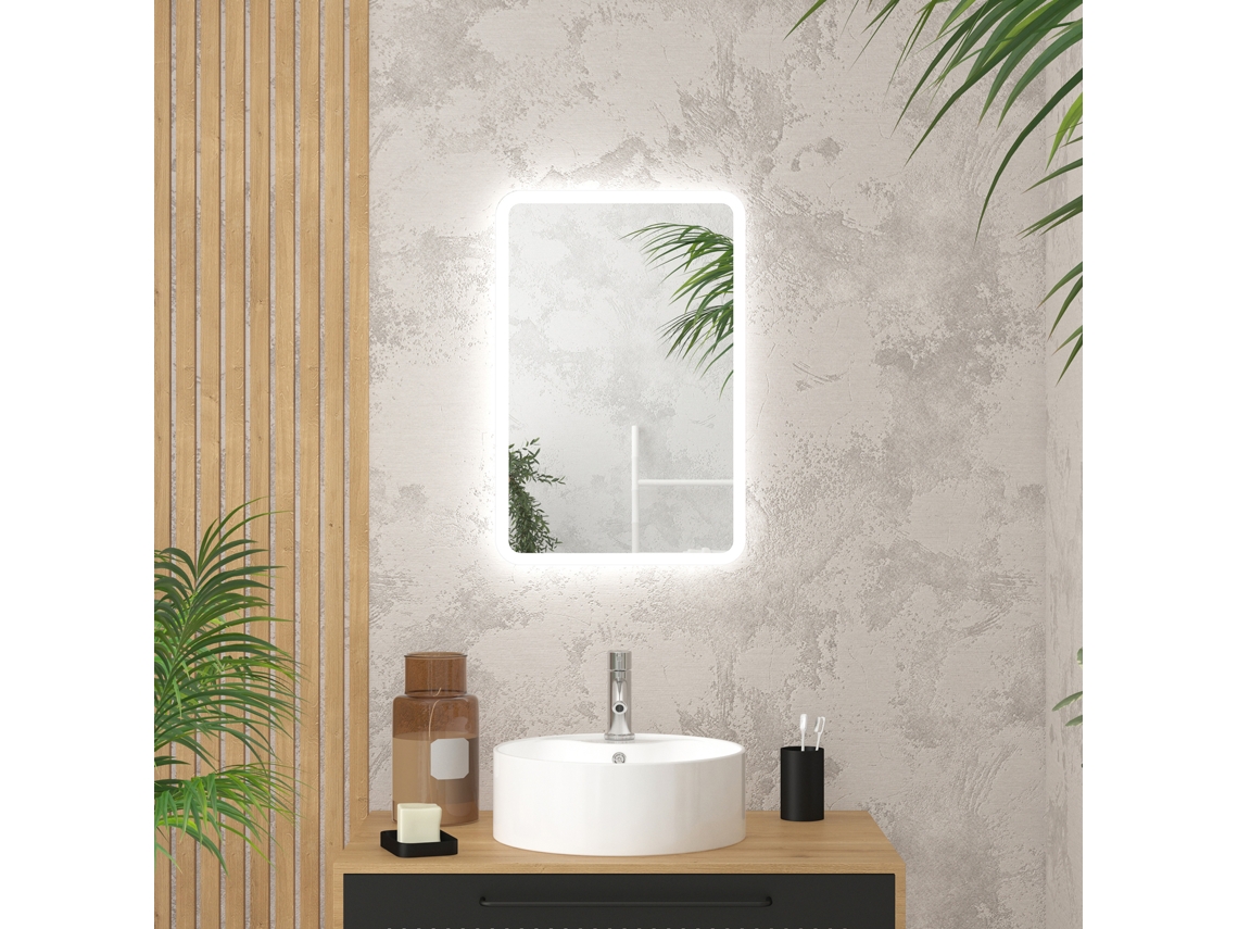 Espejo Led de Bañero AURLANE (40 x 60 x 3)