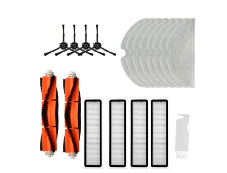 Piezas de aspiradora robótica para Dreame Bot L10 Pro D9, Kits de filtros de Cepillo Lateral principal, trapo de fregona