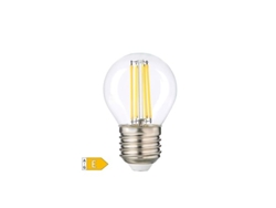 Bombilla LED esférica Serie Oro 4W E27 3000K GSC