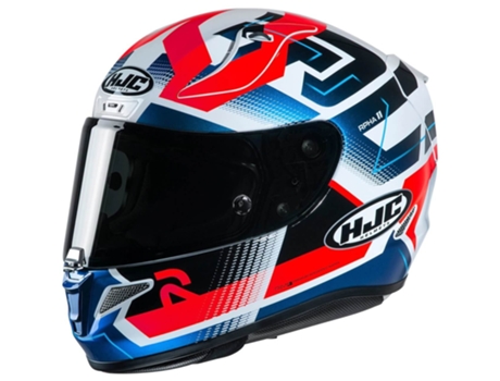 Casco HJC RPHA 11 Nectus Blanco-azul-rojo Talla XS