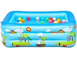 Piscina Plegable, Resistente Rayos Uv, Portátil Grande,piscina Verano Jardín Clima Patio, Césped,