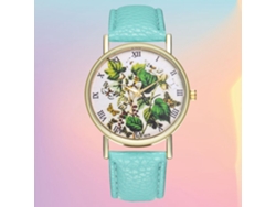 Reloj De Pulsera Analógico Redondo Y Cuadrado De Moda Con Movimiento De Cuarzo (en Perfecto Estado)