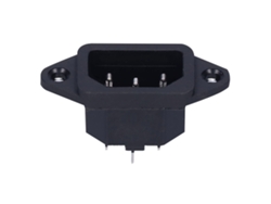 10 Piezas Enchufe Macho Tomacorriente 3 Núcleos Cobre Conector De Montaje En Chasis Suministros Industriales Ac250v 10a