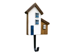 Perchero de Pared SIGNES GRIMALT Casas Madera 4x20,5x12 cm