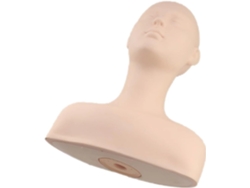 Cabezal de silicona suave SFUSHOS con huesos, para masajes, maquillaje y entrenamiento.