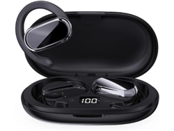 Auriculares Abertos Earhook Sem Fio Externos Condução Yizhood Bluetooth Negro