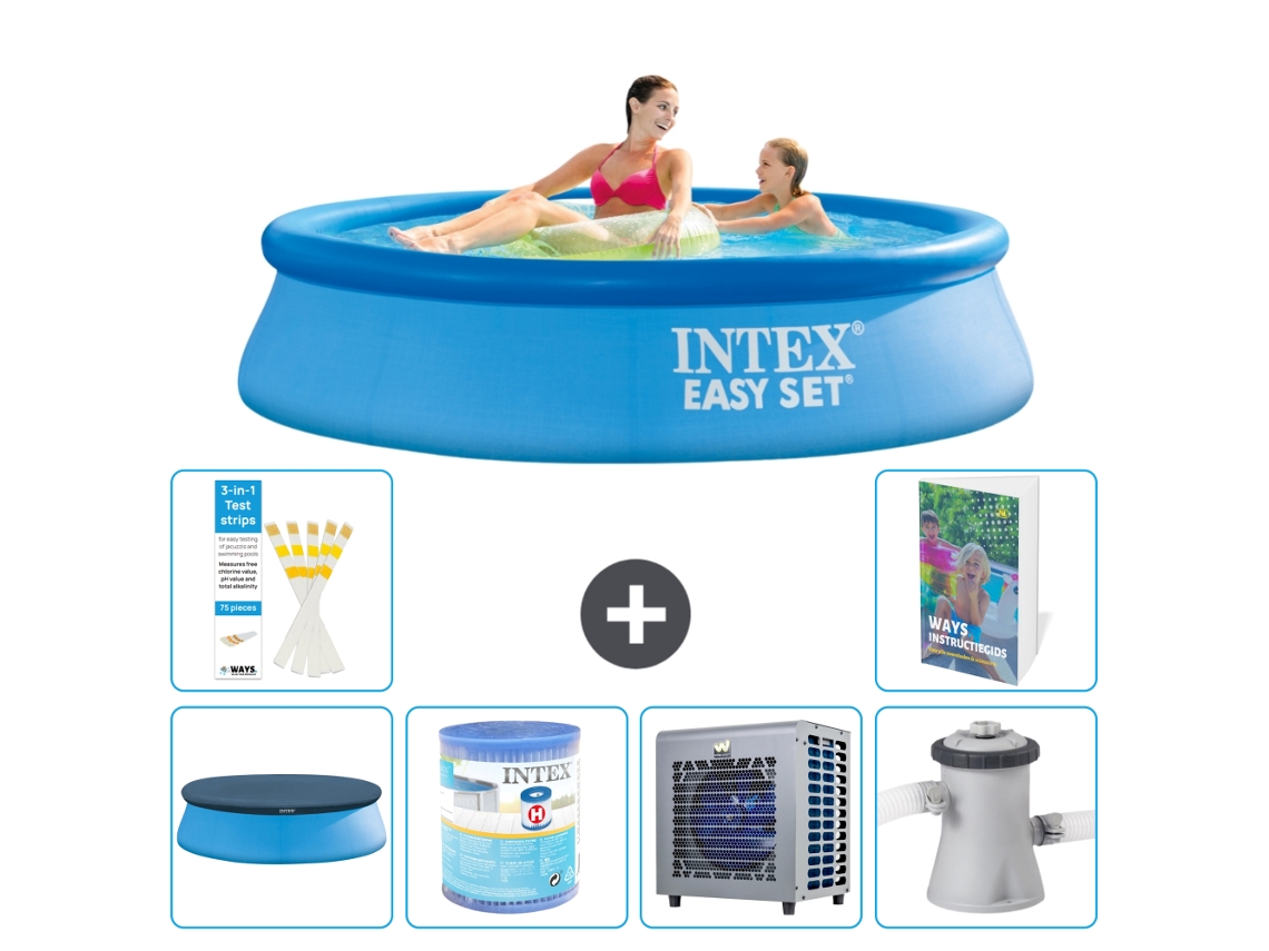 Intex Piscina Easy Set Redonda - 244x61 Cm - 7-peças S29