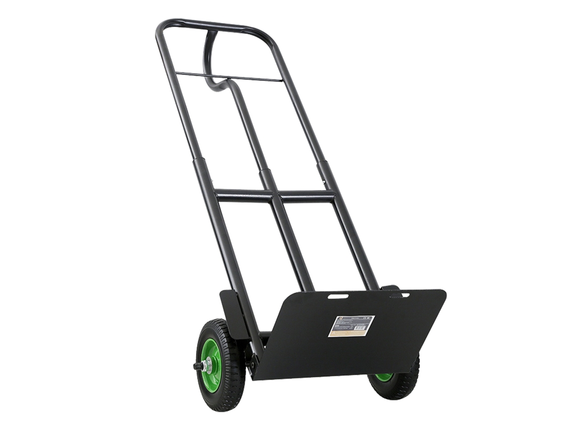 Carretilla plegable Seven Comfort, vehículo de transporte de dos ruedas, con altura ajustable
