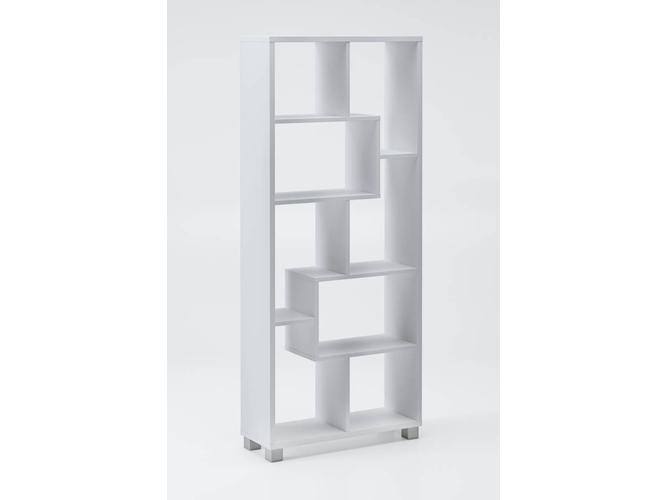 Estante SKRAUT HOME ESTANTERIADELUXEBL (Blanco - Melamina - 68,5x161x25 cm)