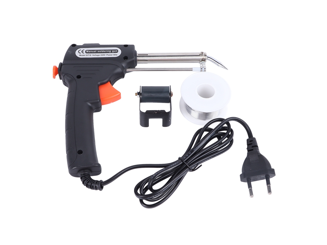 Kit de soldador portátil de 60 W con cable de 50 g, UE 220 V