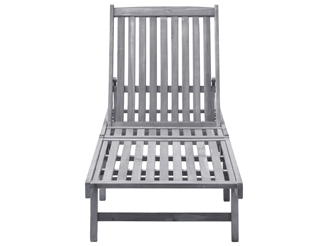 Maison Exclusive - Tumbona De Madera Maciza De Acacia