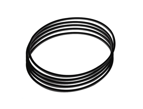 Pacote com 5 cintos para aspirador robótico ecovacs deebot de55,de53,dn520,dn55,t5