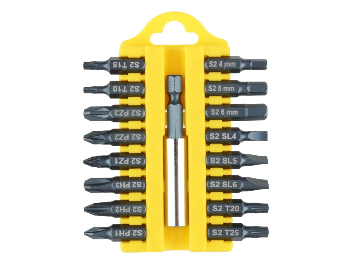 Juego De 17 Puntas De Destornillador Multifuncionales Con Soporte Magnético, Modelo A S2, 60 Mm
