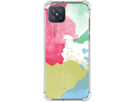 Carcasa Oppo Reno 4Z 5G TUMUNDOSMARTPHONE Acuarela 02 Multicolor