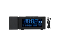 Reloj despertador digital multifuncional con luz y sonido de colores para el hogar con sensor de movimiento de 5 V