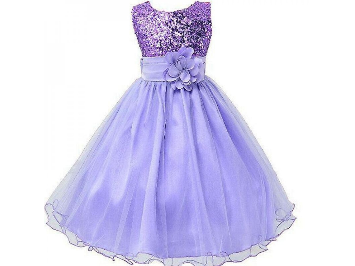 Vestido De Princesa Con Lentejuelas Para Niñas, Fiesta, Boda, Tutú De Avestruz, Etj