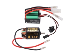 Motor De Escobillas Combinado 540 Con Esc Impermeable De 65 A Para Axial Scx10 90046 Traxxas Tamiya
