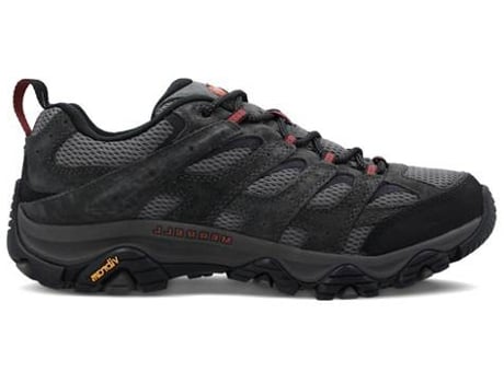 Zapatillas Deportivas MERRELL Moab 3 Ventilator (Grafito - Tejido, Cuero Natural- 43)