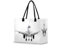 Bolso Grande Forma Avión Tropicallife Para Mujeres Niñas Bolso Hombro Compras Trabajo Gimnasio Organizador