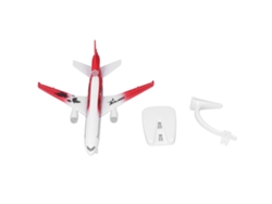 Rebe-modelo De Avião Aéreo Leve De Ligação Com Som Modelo Diecast De Linha Aérea Para Decoração E Coleção
