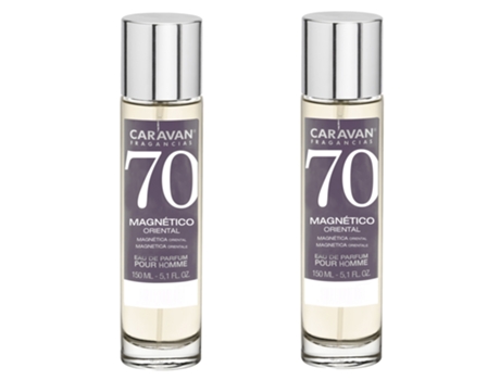Set de 2 CARAVAN perfume de hombre nº70 - 150ml