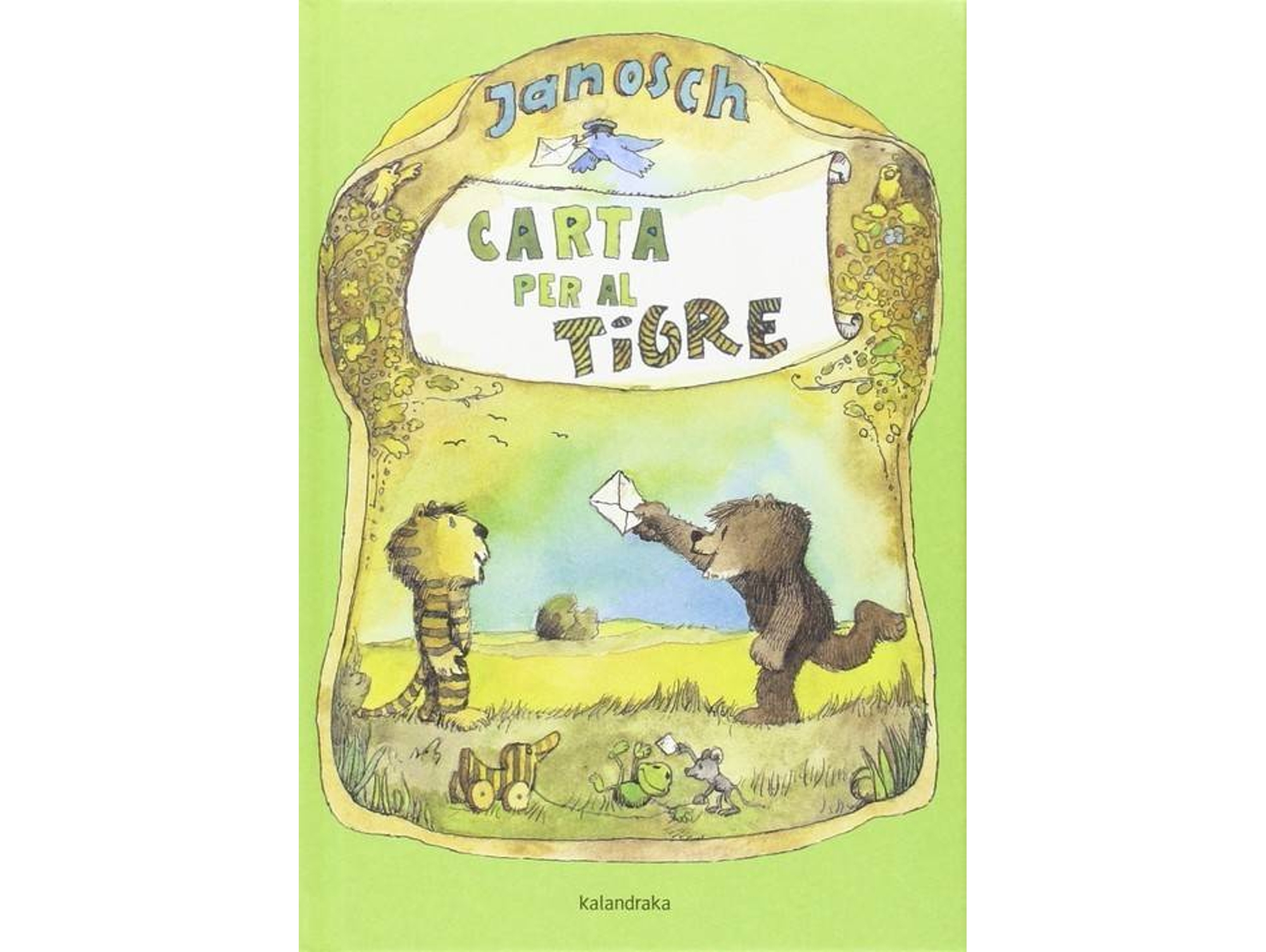 Libro Carta Per Al Tigre de Janosch (Catalán)