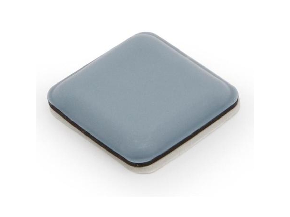 Deslizante ptfe 24x24 adhesiva gris (8u)