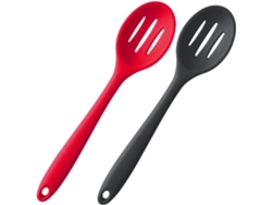 Cuchara mezcladora antiadherente de silicona, utensilio de cocina altamente resistente al calor, perfecta para sartenes antiadherentes, compatible y apta para lavavajillas.