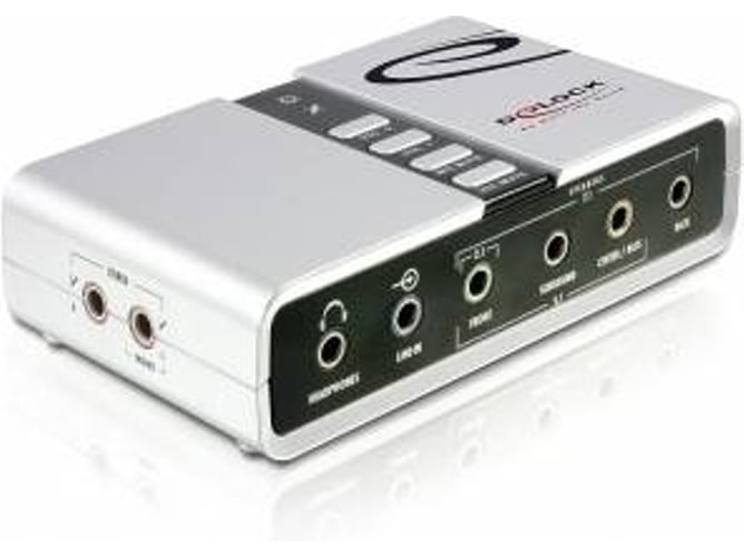 Tarjeta de Sonido DELOCK USB Sound Box 7.1