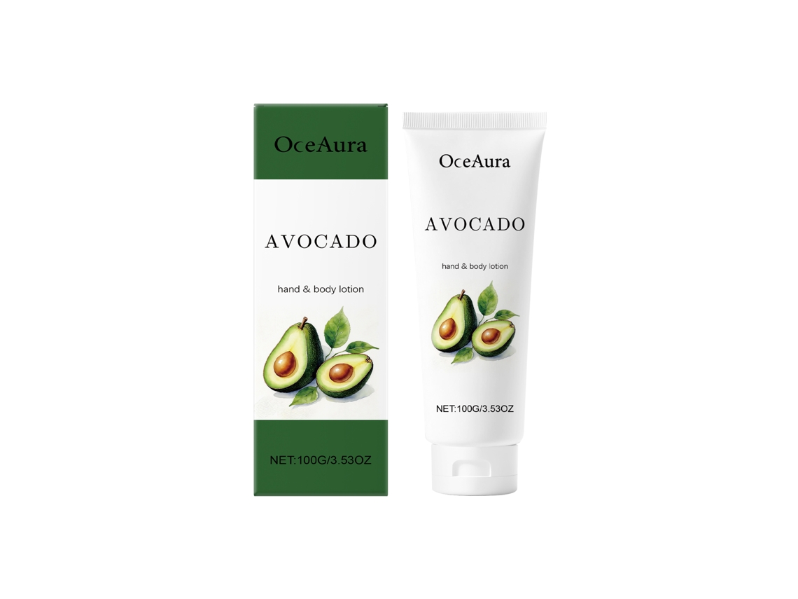 Loción corporal hidratante de aguacate natural