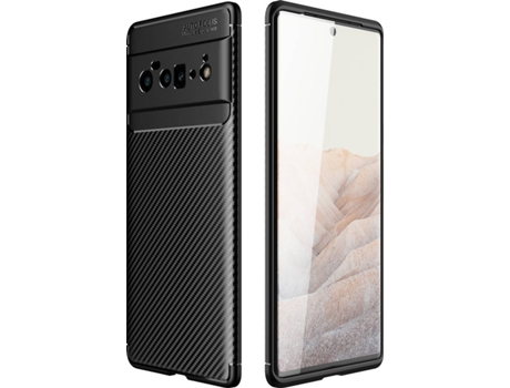 Funda Google Pixel 6 Pro Rugged Carbon Antichoque Negro