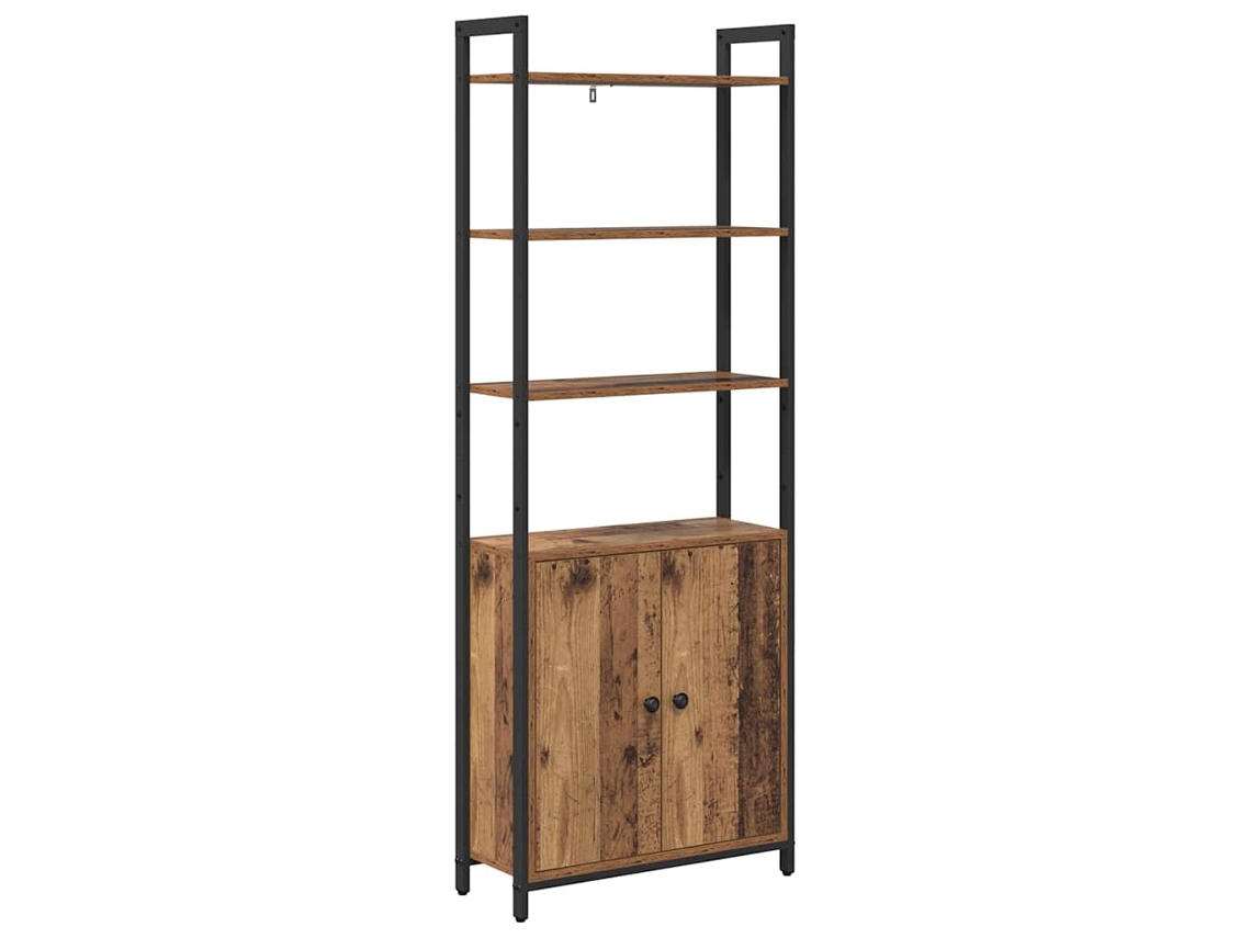 Maison Exclusive - Estantería Para Libros Madera Vieja 60 X 24 X 161 Cm