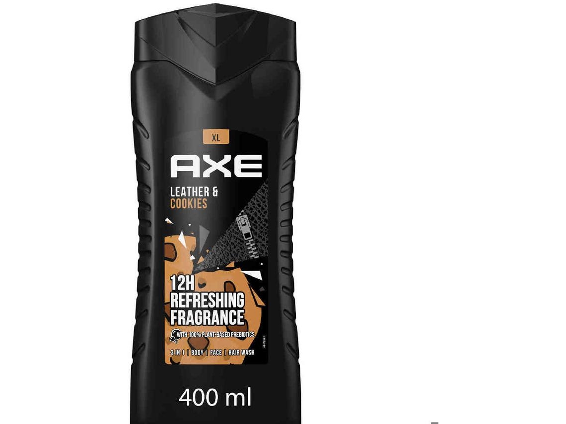 Gel de Baño AXE Collision Leather + Cookies (400ml)
