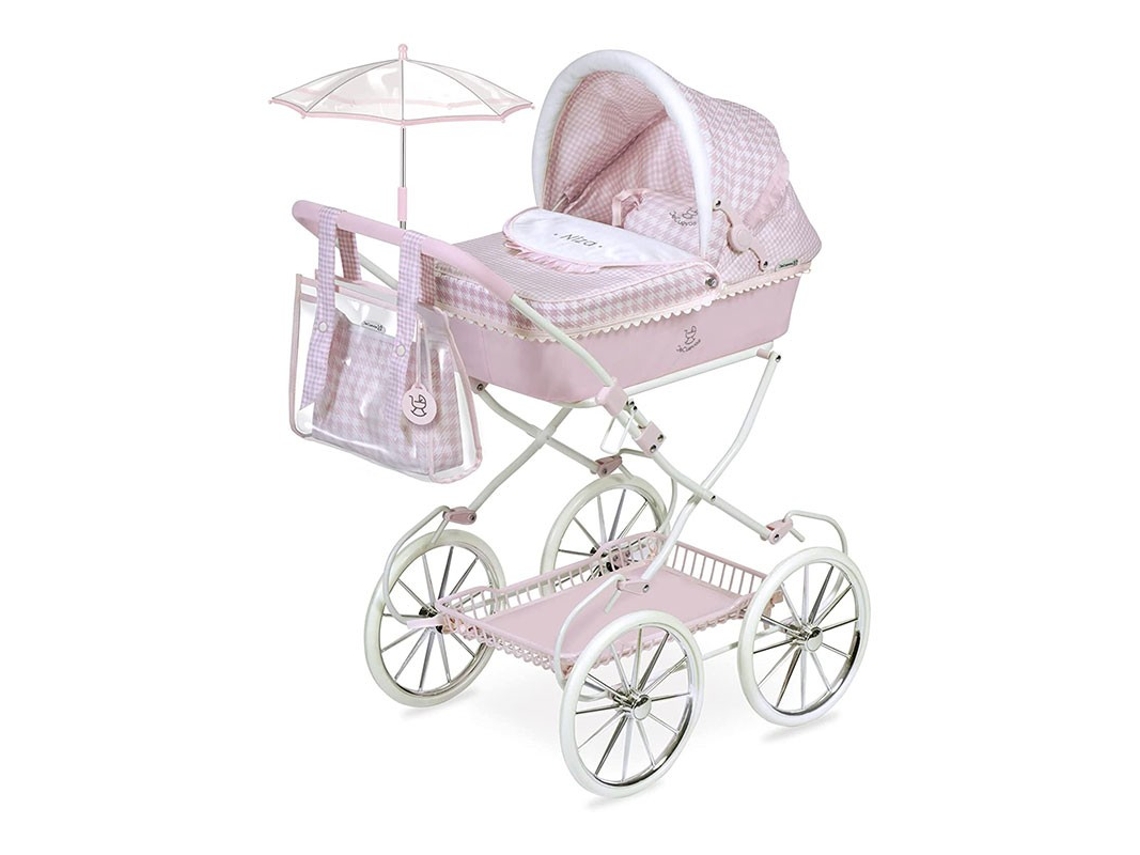 Coche de Mu ecas DE CUEVAS TOYS Niza Coche Plegable Con Sombrilla